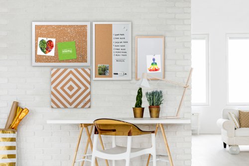 Bi-Office Positive Flow Neutrals; Message Boards; Set of 4 Boards