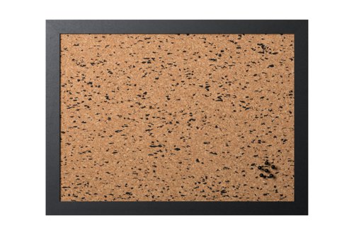 49260BS | A great set to keep things organized and display information in a simple and effective way at home or in the office. Includes one notice board, featuring a smooth black and  natural cork texture surface, one weekly planner chalkboard and cork combo, and a magnetic dry erase and cork combination board