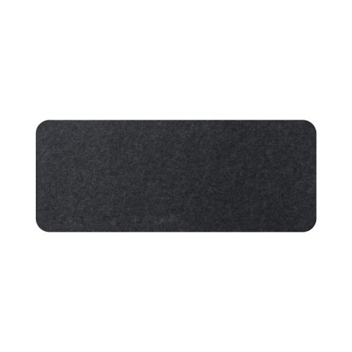 Bi-Office Archyi Sculpo (900 x 600mm) Wall Panel Rectangle Dark Grey - SPD030202372