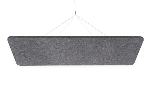 Bi-Office Archyi Sculpo (1200 x 600mm) Ceiling panel Rectangle Dark Grey - SPD040205372