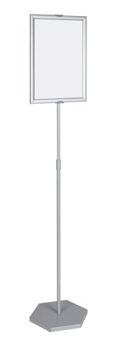 Bi-Office Freestanding Snap Display With Stand; Aluminium Structure; A3
