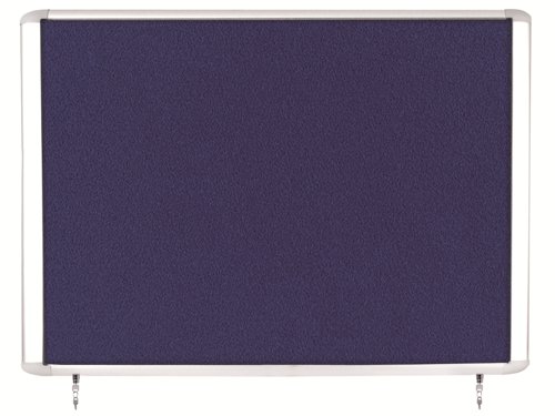 Bi-Office Mastervision Outdoor Display Cases (8xA4) 978x673mm ext. Blue Felt VT350607760