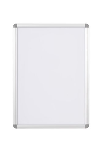 Bi-Office Wall Mounted Curled Snap Display; Aluminium Frame With Plastic Corners; A2