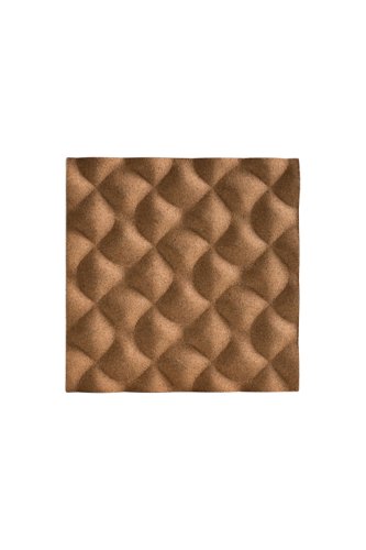 Bi-Office Archyi Ripple 200 x 200mm Cork Tiles (Pack 12) - WT0529033 Bi-Silque