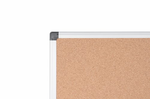46180BS - Bi-Office Maya Combination Board Cork/Non Magnetic Whiteboard Aluminium Frame 1200x900mm - XA0502170