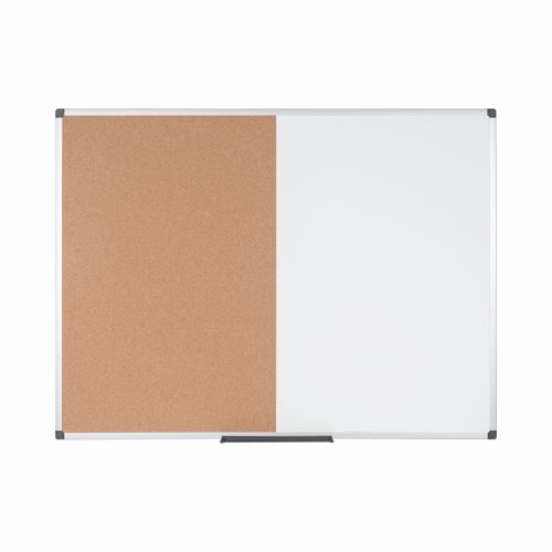 Bi-Office Maya Combination Board Cork/Drywipe Surface 120x90cm XA0502170