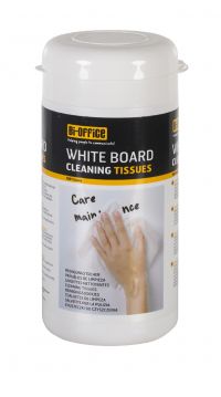 Bi-Office Whiteboard Cleaning Tissues (Pack 100) - BC02