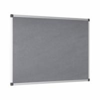 Bi-Office Earth Executive Felt Notice Board Oak Gry 120x90cm FA0342170