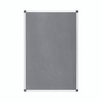 Bi-Office Earth Executive Felt Notice Board Oak Gry 120x90cm FA0342170