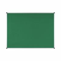 Bi-Office Maya Green Felt Noticeboard Aluminium Frame 1200x900mm - FA0544170