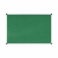 Bi-Office Maya Green Felt Noticeboard Aluminium Frame 1800x1200mm - FA2744170