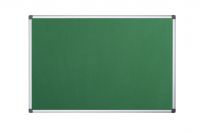 Bi-Office Maya Green Felt Noticeboard Aluminium Frame 1800x1200mm - FA2744170