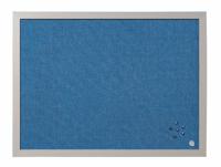 Bi-Office Blue Bells Pearl Noticeboard Aluminium Frame 600x450mm - FB04130608
