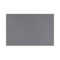 Bi-Office Unframed Noticeboard Grey Felt Surface 875x575mm FB0742397