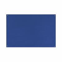 Bi-Office Unframed Noticeboard Blue Felt Surface 875x575mm FB0743397