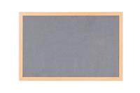 Bi-Office Earth-It Grey Felt Noticeboard Oak Wood Frame 1200x900mm - RFB1442233