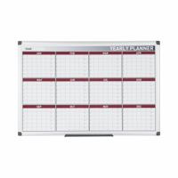 Bi-Office Maya 12 Month Magnetic Annual Planner 90x60cm GA0375170