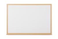 Bi-Office Earth-It Non Magnetic Enamel Whiteboard Oak Wood Frame 900x600mm - CE06202318