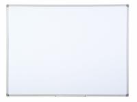 Bi-Office Maya Non Magnetic Melamine Whiteboard Grey Plastic Frame 600x900mm - MB0712186