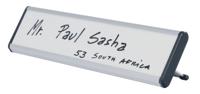 Bi-Office NPL01011 Drywipe Desk Nameplate