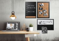 Bi-Office Black and White Message Personal Boards (Pack 3) - SOR-033