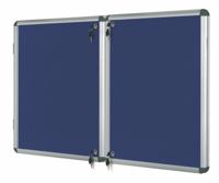 Bi-Office Enclore Fire Retardant Blue Lockable Door Top Hinged 40xA4 ST750101150