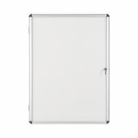 Bi-Office Enclore Magnetic Display Case Acrylic Door Aluminium Frame 9xA4 VT630109150