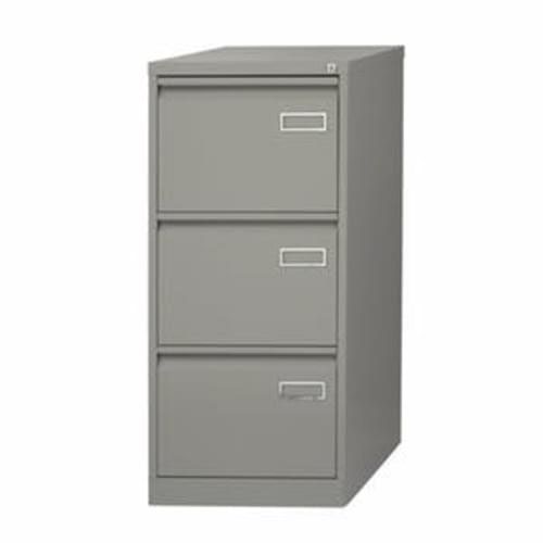Bisley Filing Cabinet with 3 Lockable Drawers PSF3 470Wx622Dx1016H Goose Grey