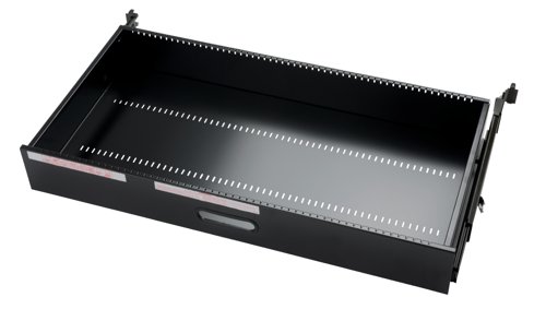 Roll-out drawer (single pack) 102 (4” deep) Black