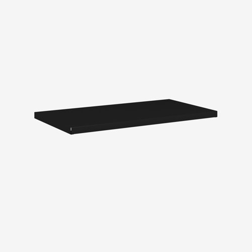 Dual Purpose Shelf for 914mm Essential Cupboard Black finish only