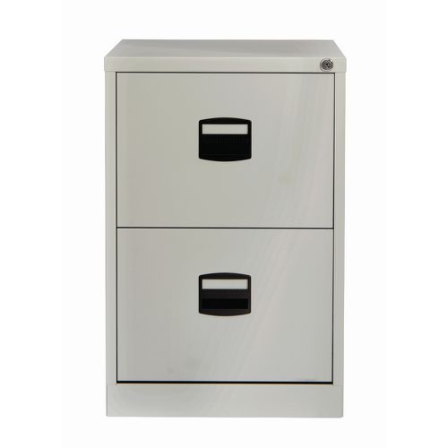Trexus 2 Drawer Filing Cabinet 470x622x711mm Goose Grey Ref 394992