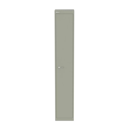 Bisley 1 Door 30.5 Wardrobe Locker - Goose Grey