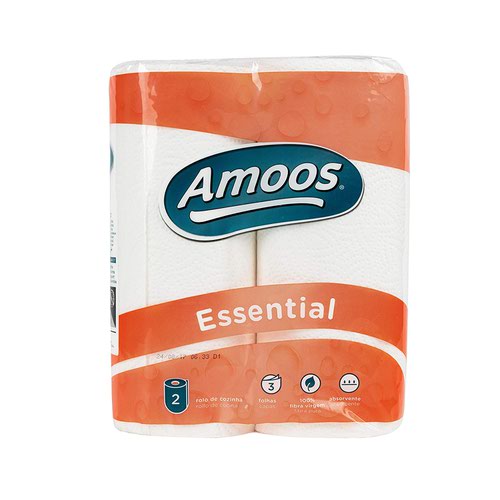 Navigator Amoos 3ply White Kitchen Roll Pack of 2