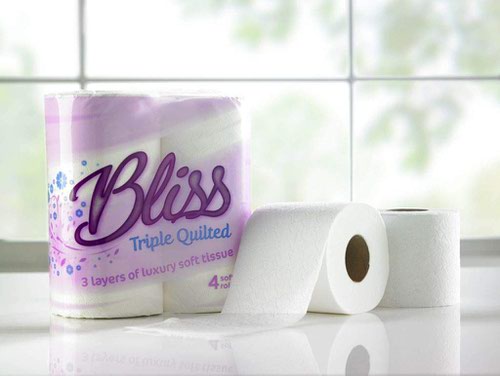 Bliss 3ply Ultra Soft Luxury Toilet Roll