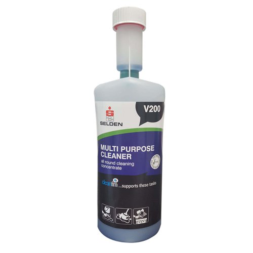 SELDEN (V200) V-MIX MULTI PURPOSE CLEANER 1L - EACH