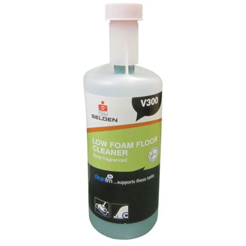 SELDEN (V300) V-MIX LOW FOAM FLOOR CLEANER 1L - EACH