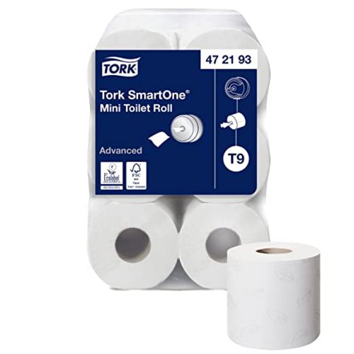 Tork (472193) Mini Smartone Toilet Roll - Case 1 x 12