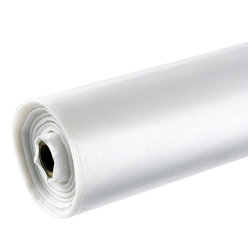 Clear Temporary Protection Polythene Roll Light 4x25m