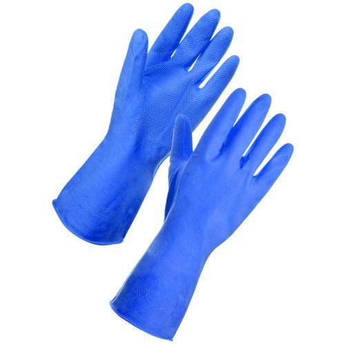 Purely Class Household Rubber Gloves Blue X Large x 1 pair