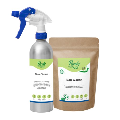 Purely Kind Glass Cleaner Capsules Starter Kit