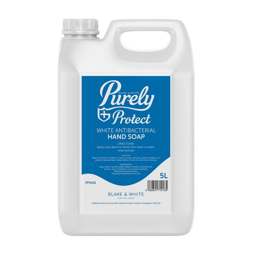 Purely Protect Antibacterial Hand Soap 5L (White)