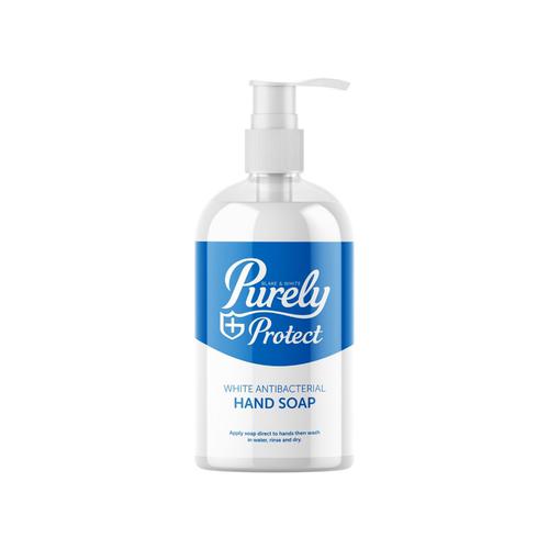 Purely Protect Antibacterial Hand Soap 500ml Pump