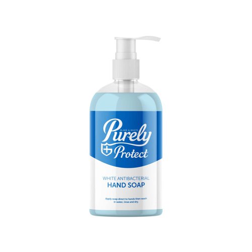 Purely Protect Antibacterial Hand Soap (500ml Pump)