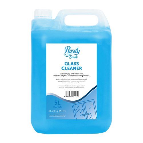 Purely Smile Glass and Stainless Steel Cleaner 5L