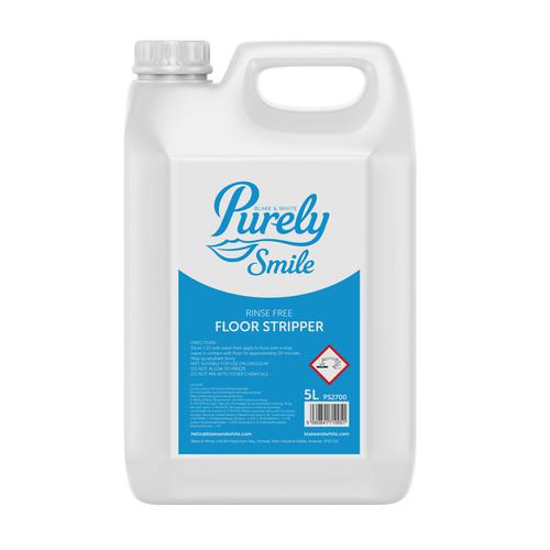 Purely Smile Rinse Free Floor Stripper 5L