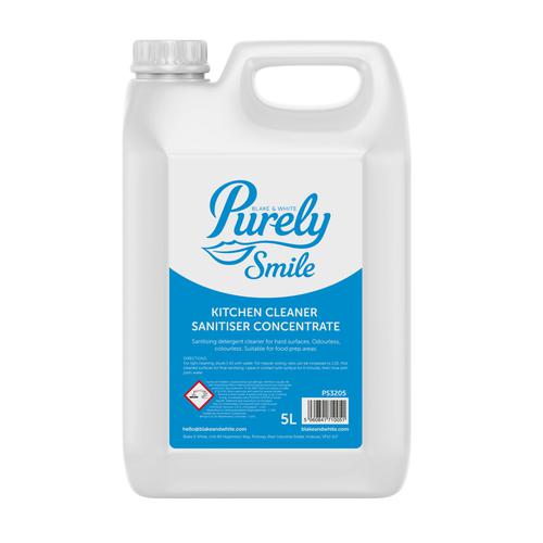 Ideal within a busy catering environment, this product will cut through food spills, and tough grease stains in no time. This concentrate is a powerful sanitising detergent killing odours at source. The odourless formulation makes it ideal for food preparation areas.