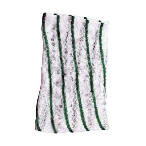 Purely Smile Dishcloth Striped Green x 10