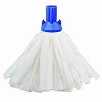 Purely Smile Big White Socket Mop Blue Pack of 10