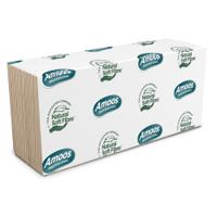 Purely Kind Unbleached Hand Towels V Fold 2ply Case of 4000