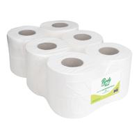 Purely Kind Centrefeed Rolls 2ply 100m FSC White (Pack 6) PK1210